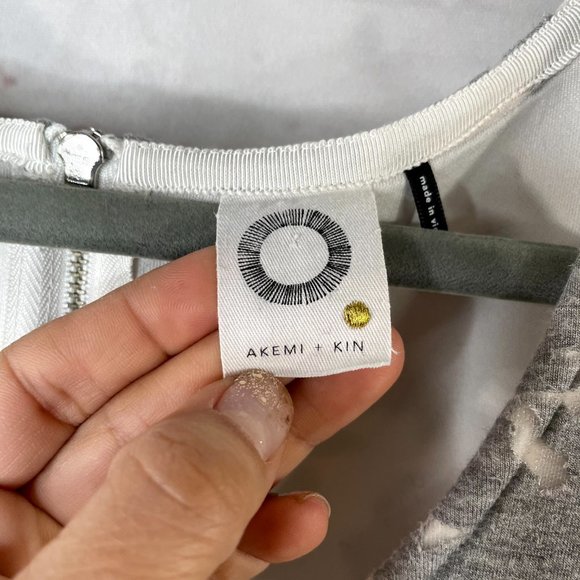 Anthropologie Akemi + Kin Floral Peplum Top - Picture 4 of 15